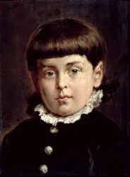 Porträt eines jungen Jungen, 1883